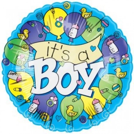 Baby boy balloon