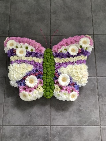 Butterfly Sympathy Flowers