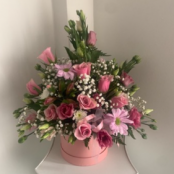 Pink Hat Box