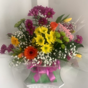 Mixed hand tied