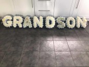 Grandson lettering